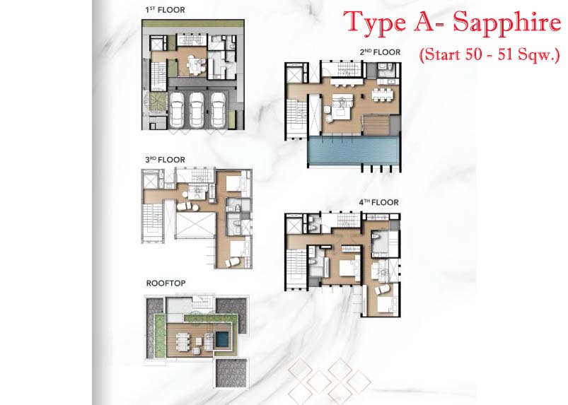 House with Private Pool in Srinakarin 